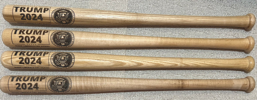 Trump Collectible Mini Bat Make Liberals Cry Again 18”