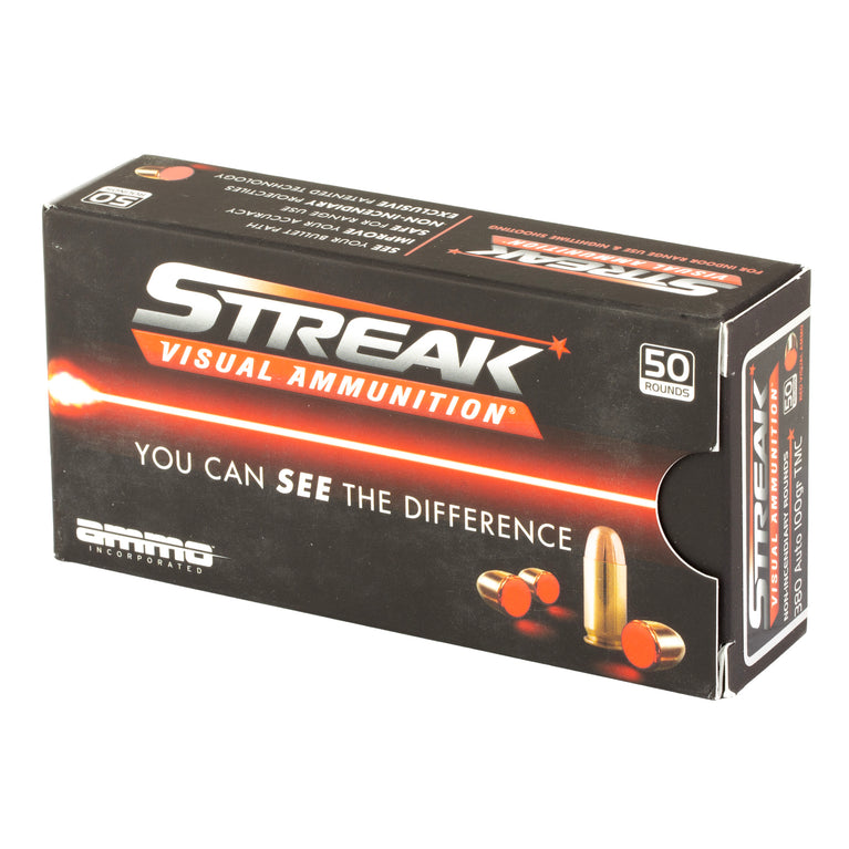 Streak Red 380auto 100gr Tmc 50/1000