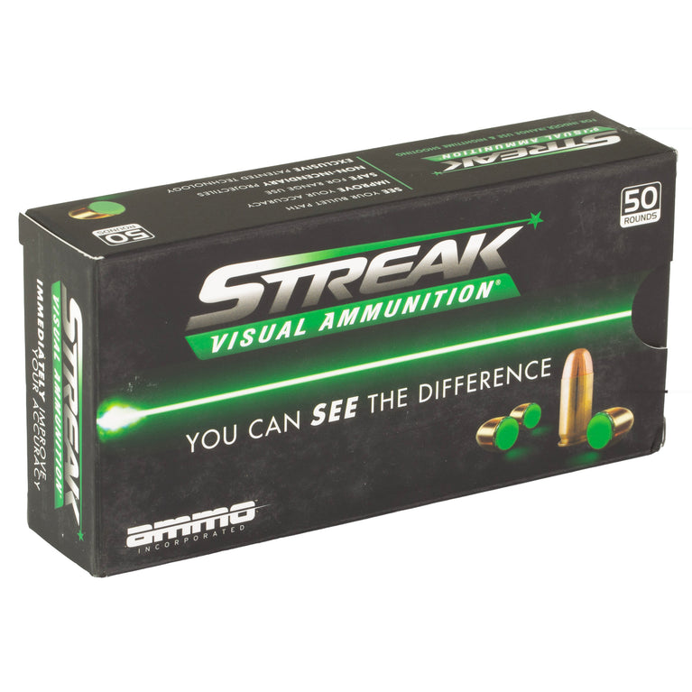 Streak Grn 40s&w 180gr Tmc 50/1000