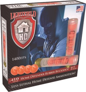 Ammo - Lightfield 410 2-1/2" Fourball - Rubber Buck 5rd