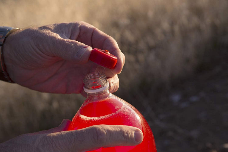 Umarex Big Blast Plastic Bottle Top Cap Exploding Targets-KRM Products LLC.