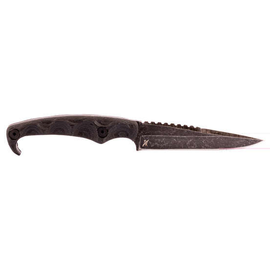 Stroup Mk2 4" Acid Etched Blk