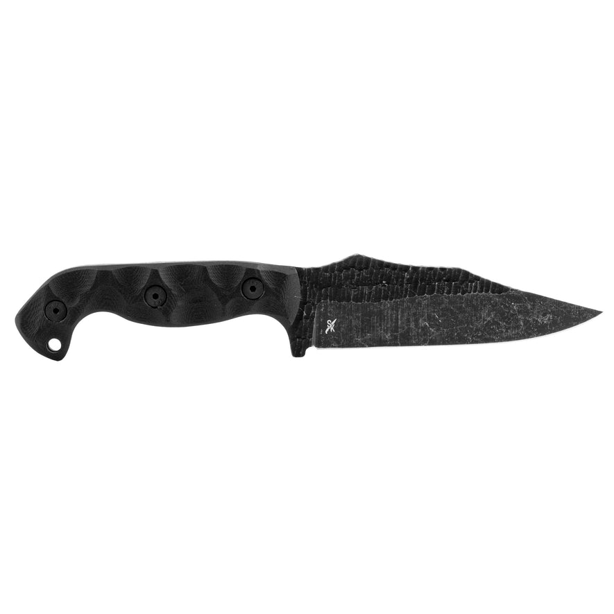 Stroup Tu1 4.5" Acid Etched Blk