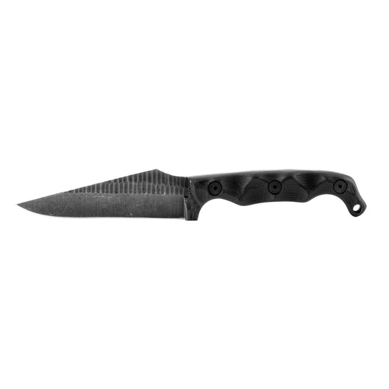 Stroup Tu2 4" Acid Etched Blk
