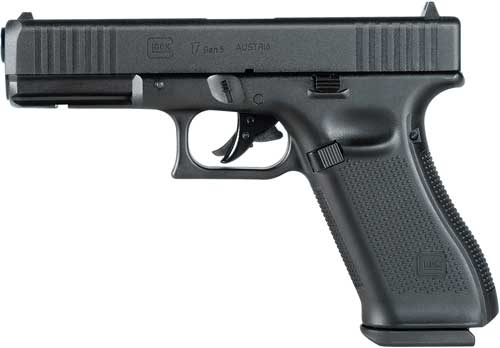 Airguns And Accessories - Rws Glock 17 Gen5 .177 Pellet - Air Pistol Co2 Powered Black