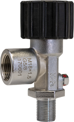 Airguns And Accessories - Hatsan Tactair Pcp Din Valve - Fits 6.8l Cf Fill Tank 4500psi