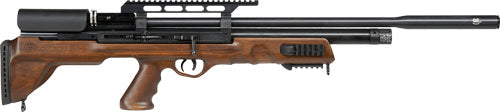 Airguns And Accessories - Hatsan Bullboss .25 Pcp 1000 - Fps Black/wood W/2 Mags